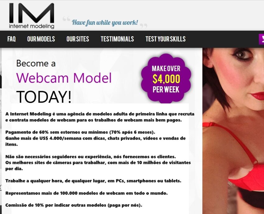 Ganhos para meninas online